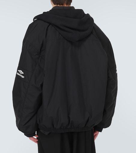 Balenciaga 3B Sports Icon layered track jacket - Jackets - Free