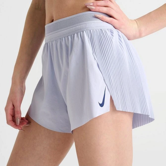 NIKE Women's Nike AeroSwift Dri-FIT ADV Mid-Rise 3 Inch Brief-Lined Shorts 9