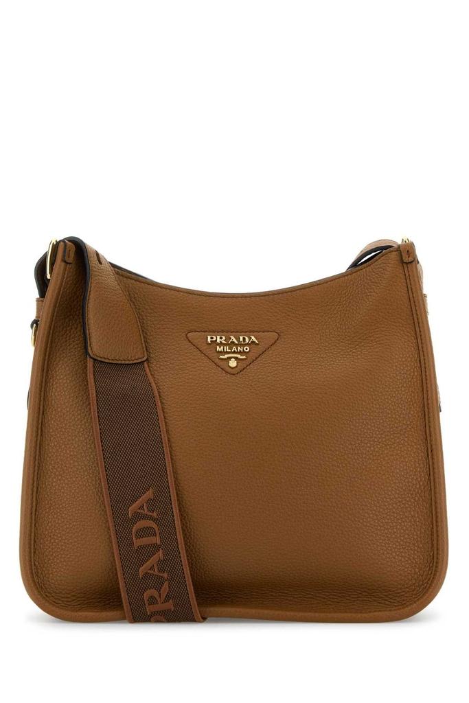 特価ブランド - Bag Shoulder Zipped Plaque Logo Prada Prada Bags Free - Accessory