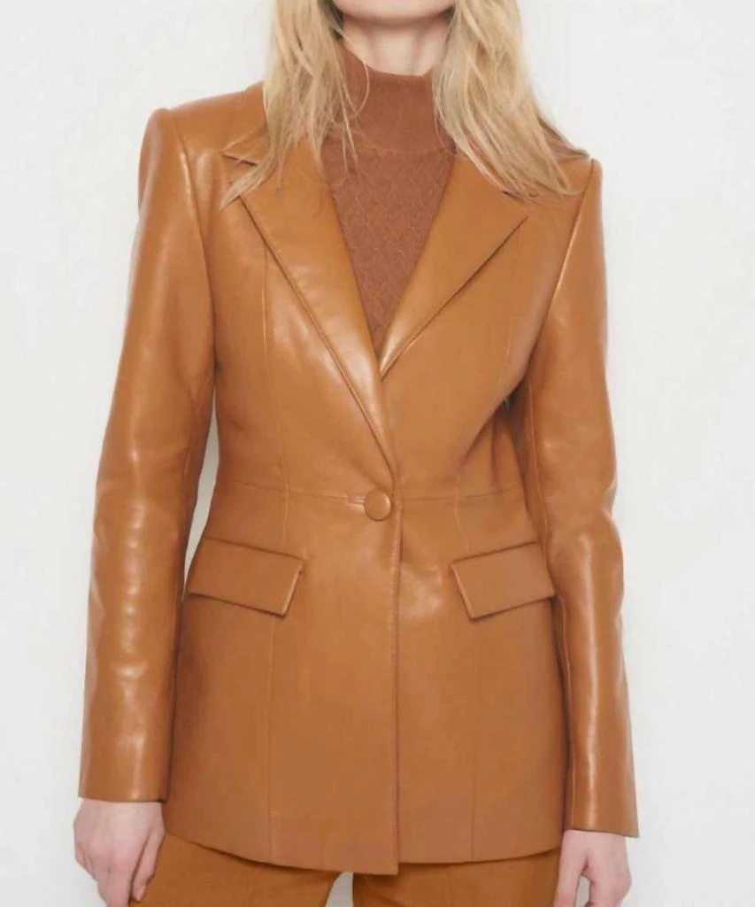 AS by DF As By Df - Finn Leather Blazer 1