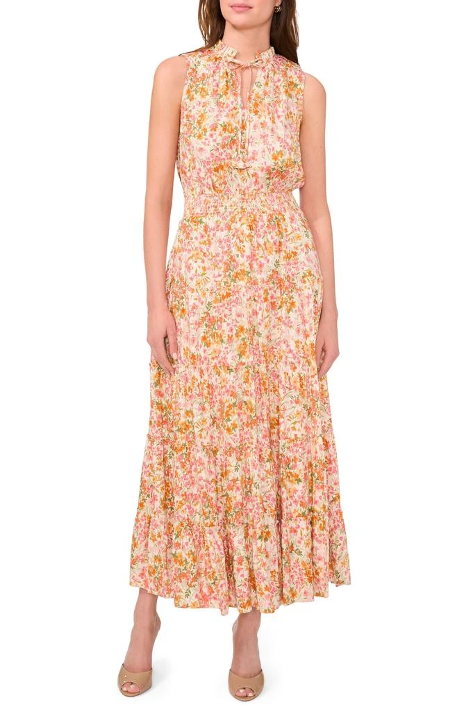 Floral Tiered Maxi Dress  On Sale Now with Up to 79% Off | Discover  Exclusive Deals & Savings at BeyondStyle  Authentic Halogen dress |female|women|clothing|dresses with Limited-Time Discounts, Free Shipping,  and Price