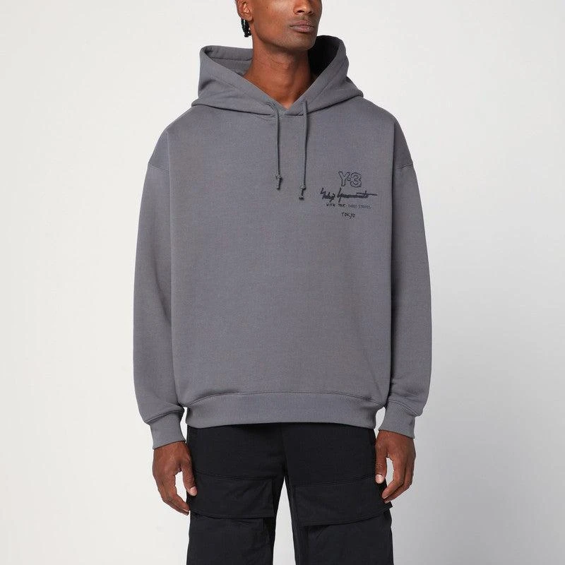 Y-3 adidas Y-3 Grey hoodie 1