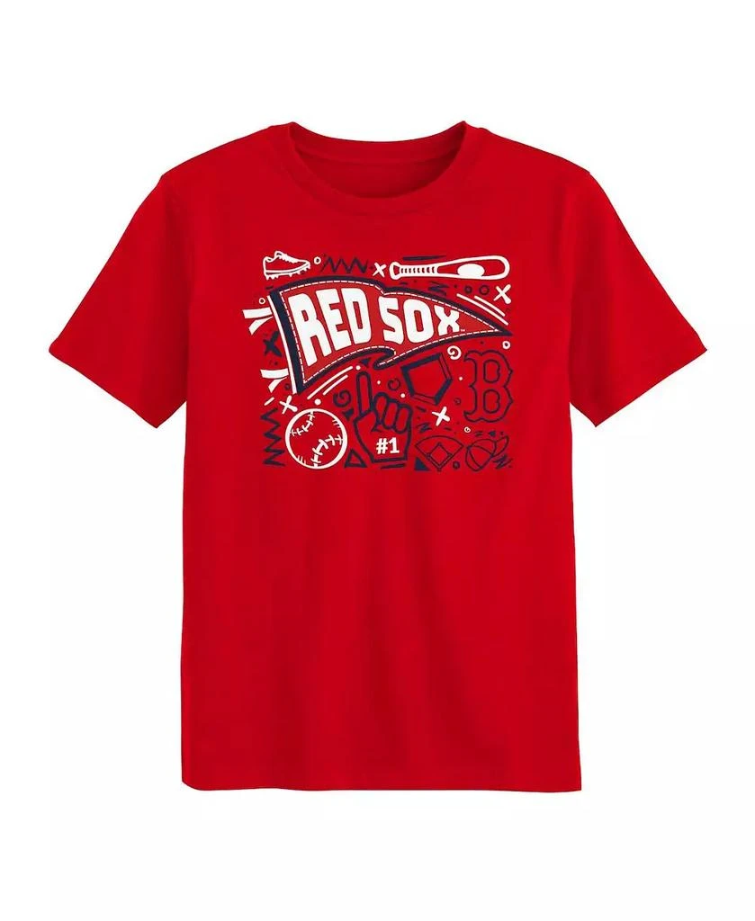 Outerstuff Preschool Red Boston Red Sox Ball Park Fun T-Shirt 1