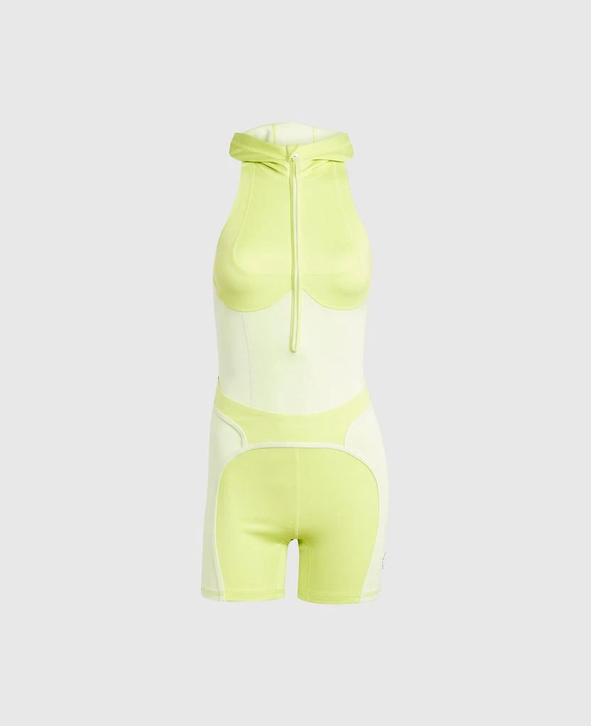 Stella McCartney Stella McCartney - TrueLife Hooded Onesie, Woman, Bahia Glow Green/Halo Green, Size: L 1