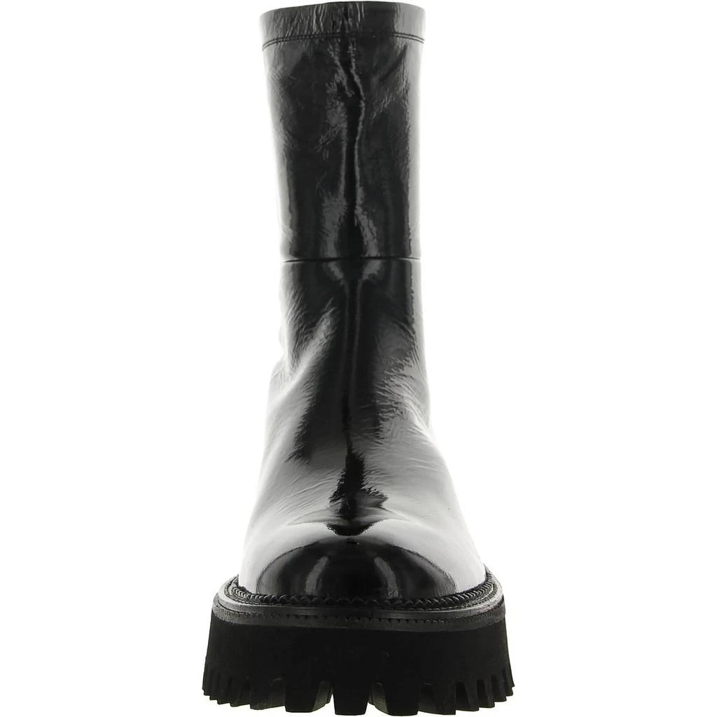 Seychelles Last Chance Womens Patent Leather Round Toe Mid-Calf Boots 3
