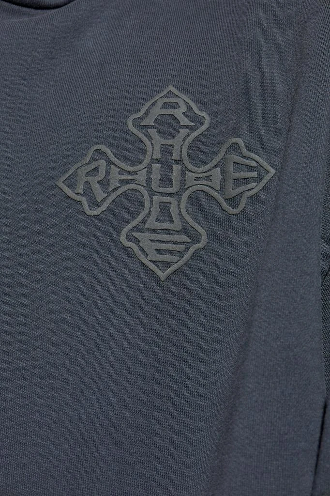 Rhude Rhude Long Sleeved Cross-Logo Hoodie 5