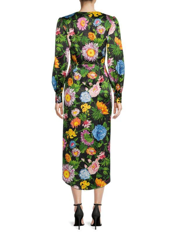 Ronny Kobo Nina Floral Faux Wrap Dress 2