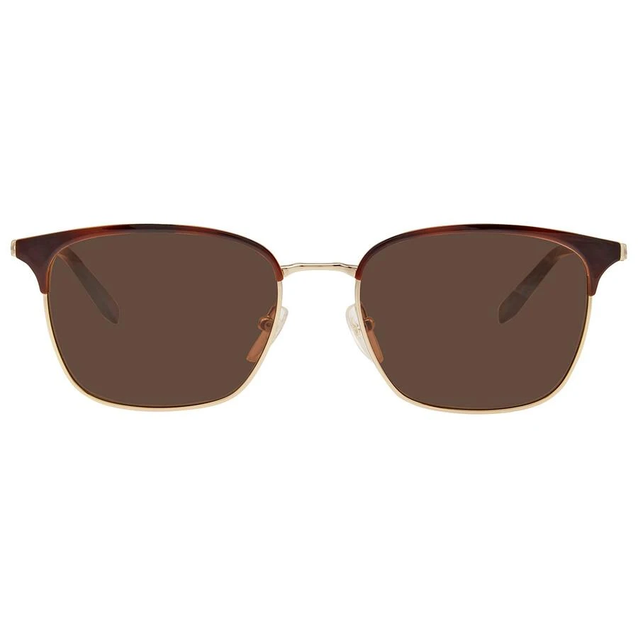 Salvatore Ferragamo Salvatore Ferragamo Shiny Gold Square Men's Sunglasses SF180S 271 54 1
