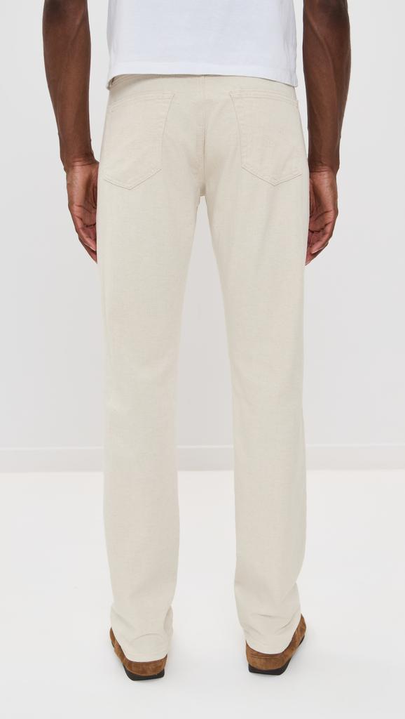 AG Everett Slim Straight Linen Pants 34”