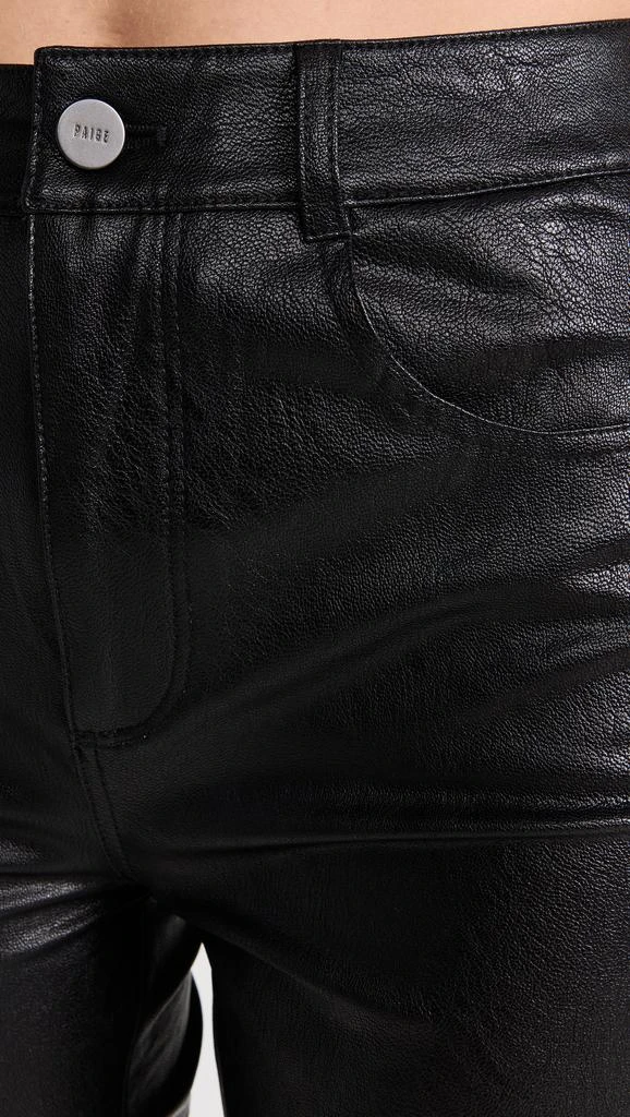 Paige Stella Faux Leather Jeans 5