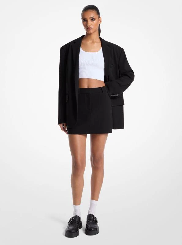 Michael Kors Crepe Mini Skirt