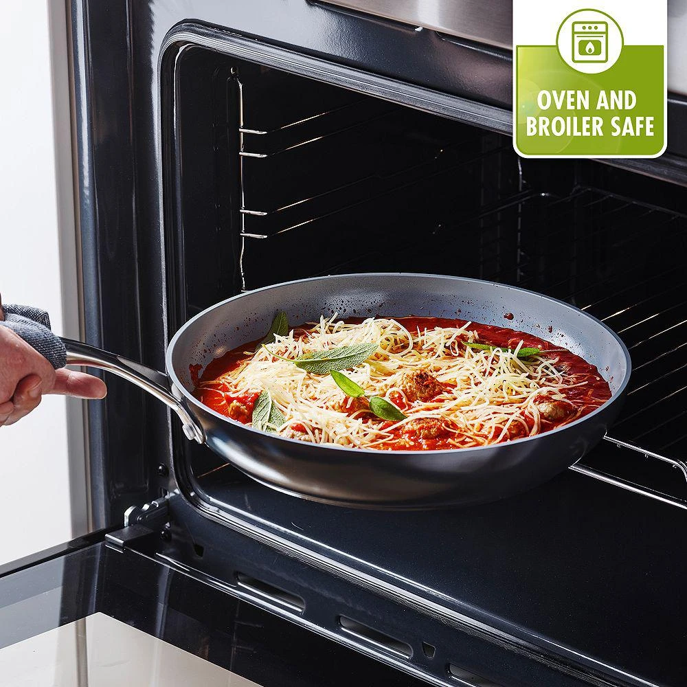 Greenpan Valencia Pro 4.5-Quart Nonstick Covered Sauté Pan 8