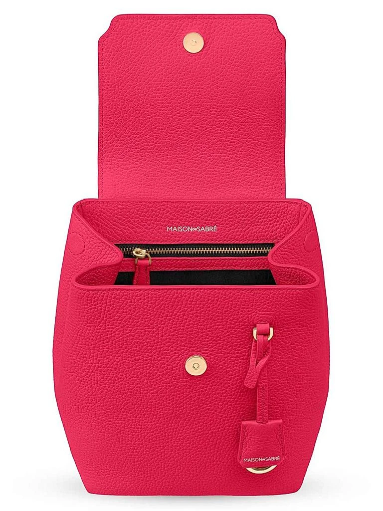 Maison de Sabre Mini Soft Leather Backpack 6