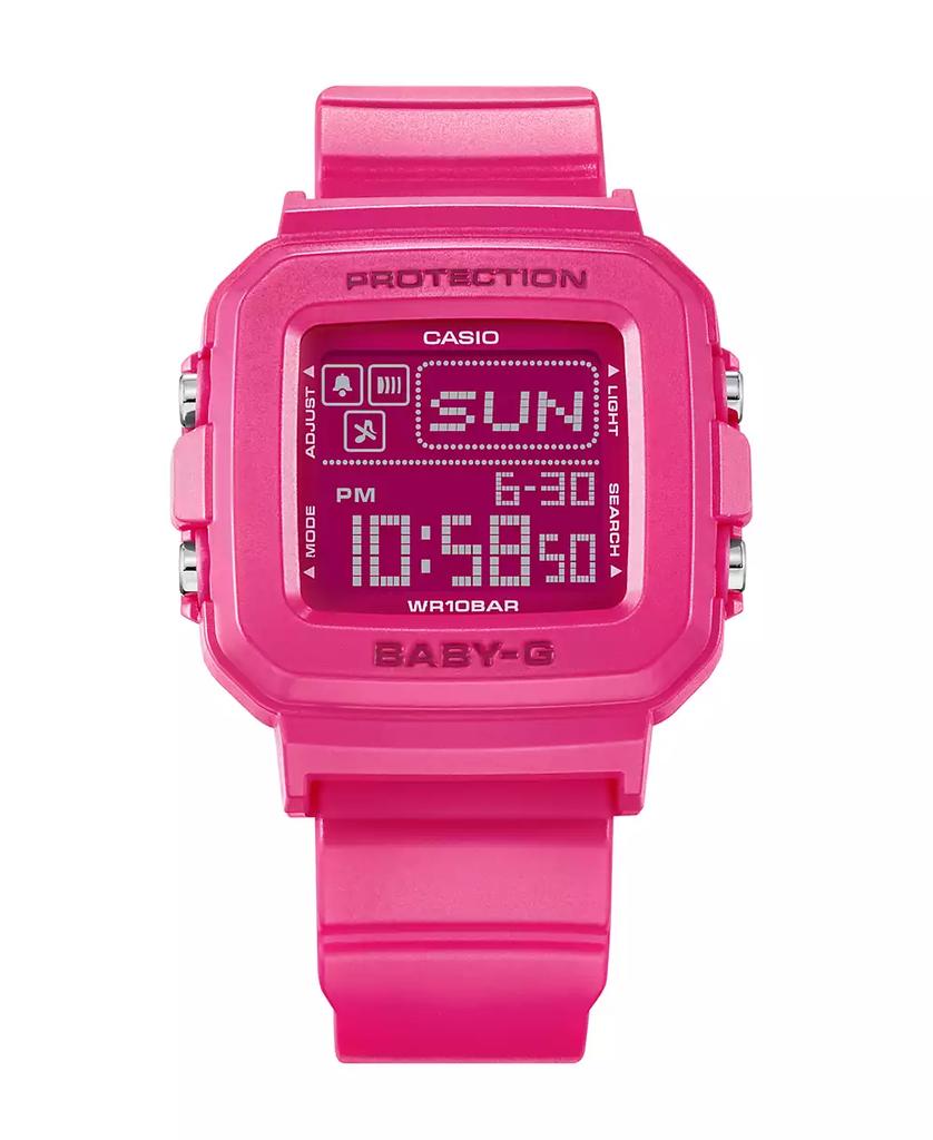 G-Shock G-Shock Women's Digital Pink Resin Watch, 39mm BGD10K-4