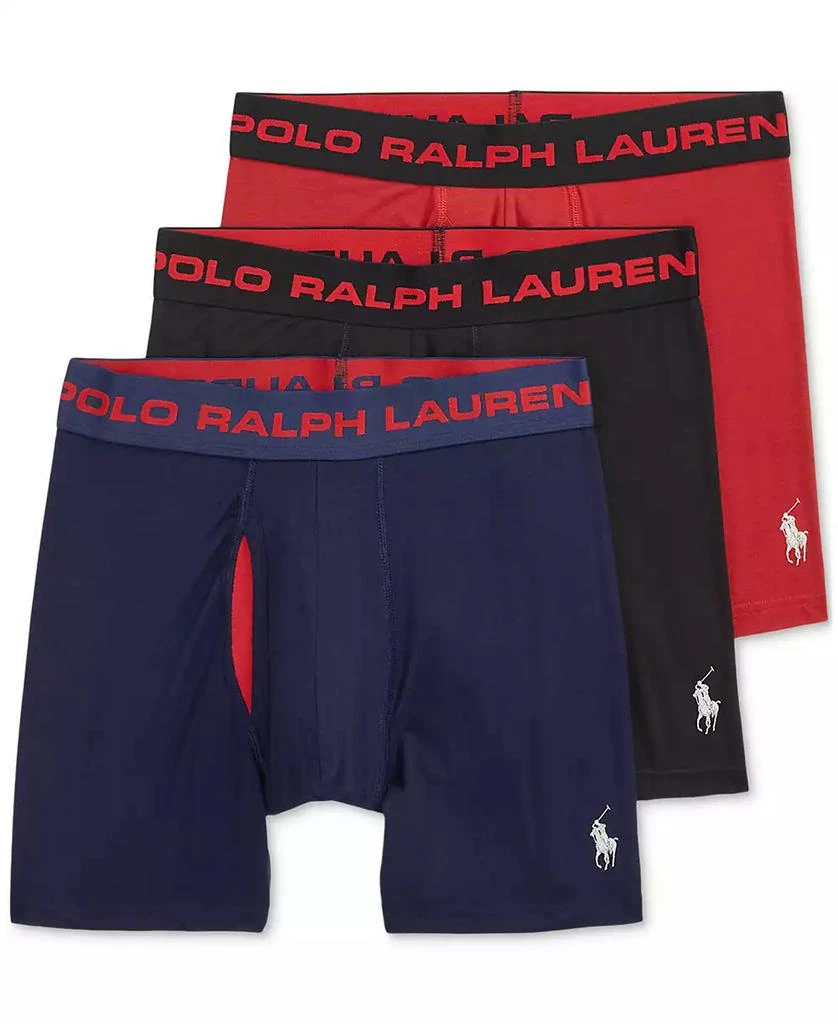 Ralph Lauren Men's 3-Pk. Perfect Pouch Boxer Briefs 1