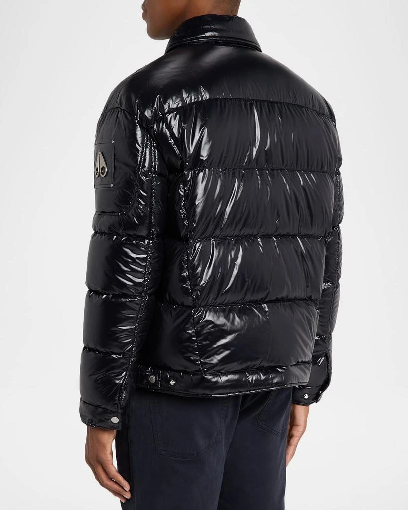 Moose Knuckles Men
s Briar Quilted Down Shirt Jacket 3