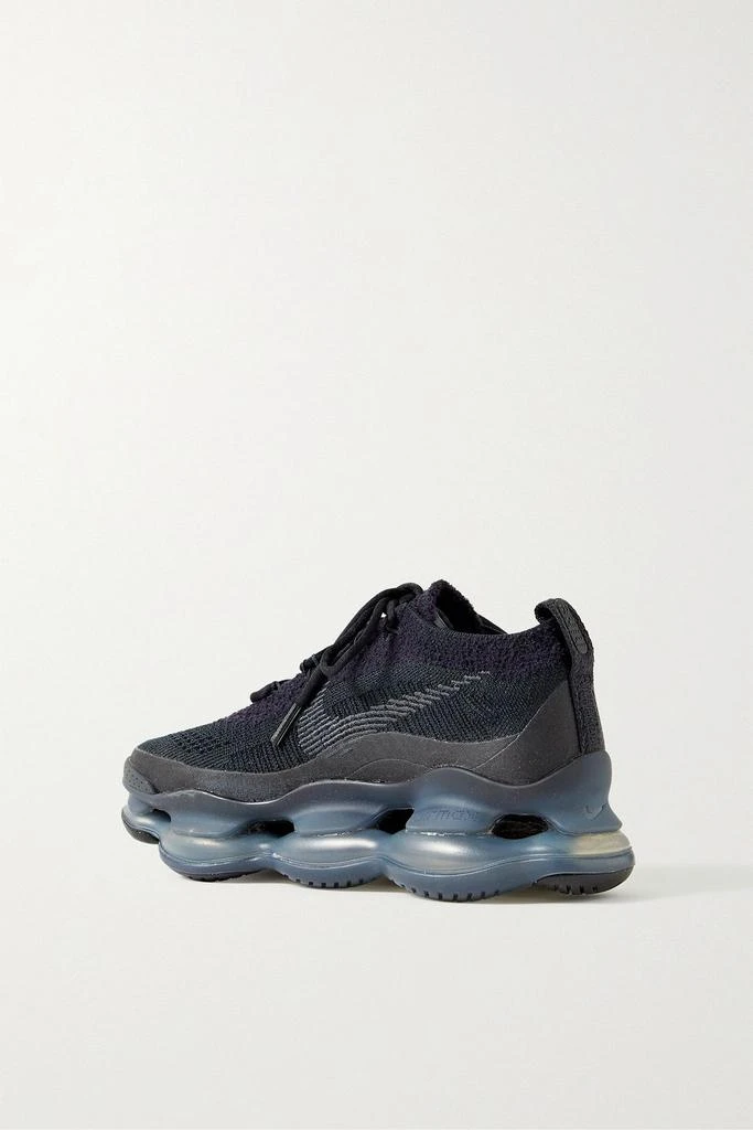 NIKE Air Max Scorpion suede-trimmed stretch-knit sneakers 3