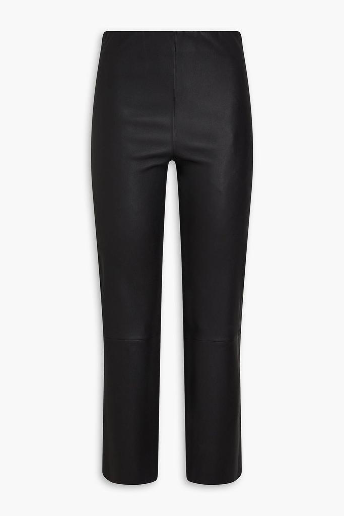 BY MALENE BIRGER Florentina cropped stretch-leather slim-leg pants