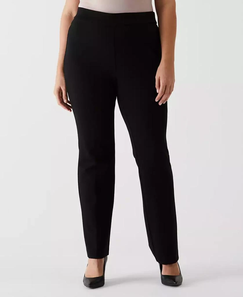 Rafaella Plus Size Boot Cut Pull-on Pants 1