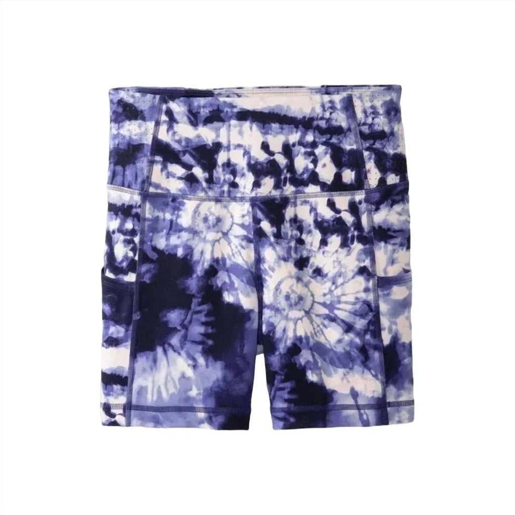 Brooks Method 5" Short Tight In Blue Depths/baja Blue Tie-Dye 4