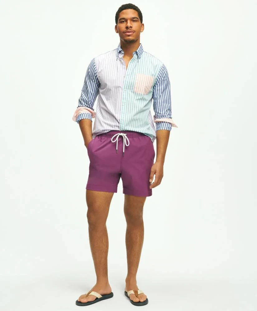 Brooks Brothers 5" Stretch Swim Trunks 2