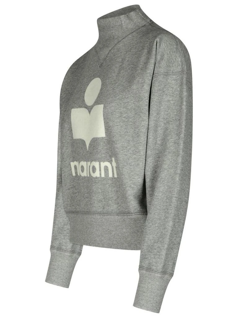 Isabel Marant Étoile Isabel Marant Étoile 'Moby' Grey Cotton Sweatshirt 2