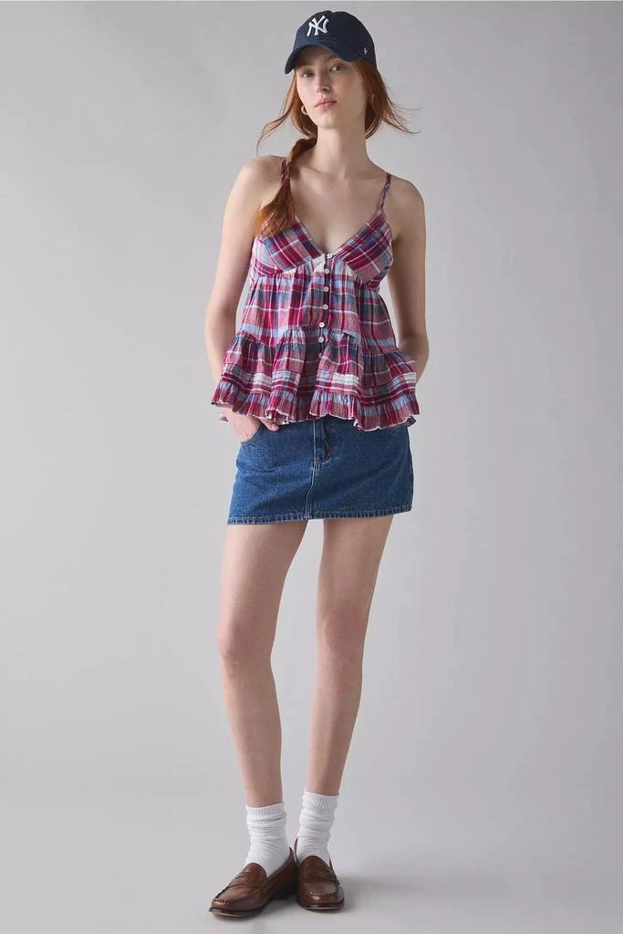 Kimchi Blue Kimchi Blue Tara Embroidered Cotton Babydoll Cami 3