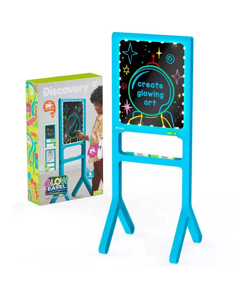 Discovery Kids Glow Easel Dual-Sided Art Station 1
