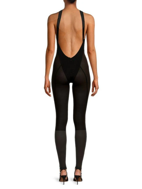 LaQuan Smith Silk Blend Jumpsuit 2