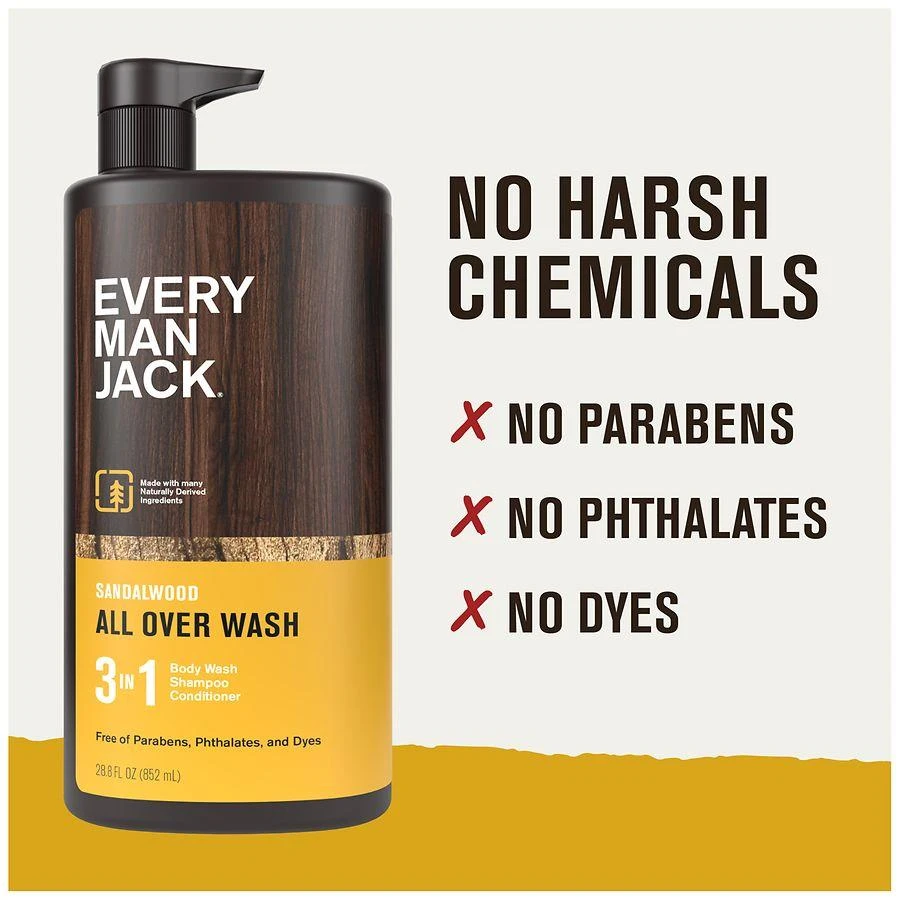 Every Man Jack All Over Wash Sandalwood 4