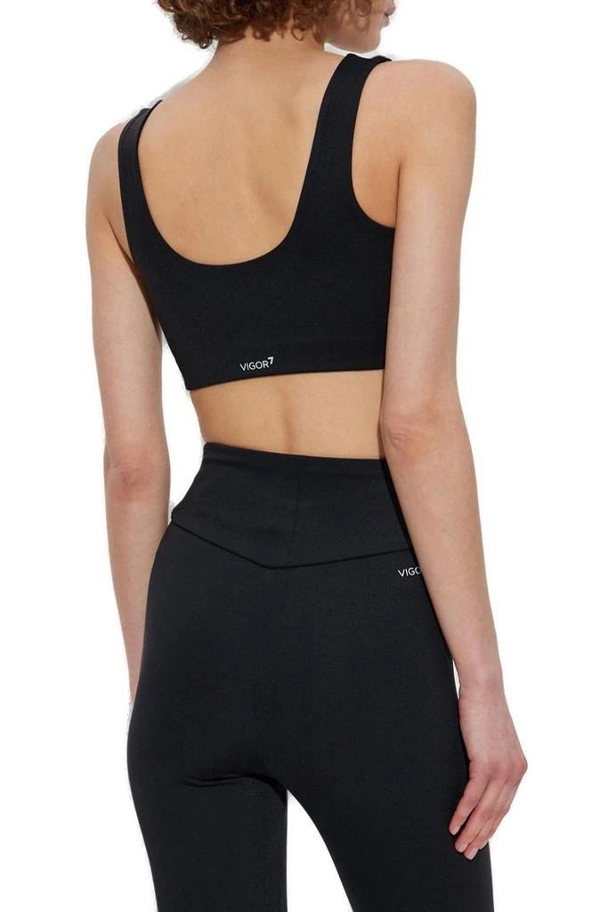 EA7 EMPORIO ARMANI Ea7 Emporio Armani Cropped Training Top 3