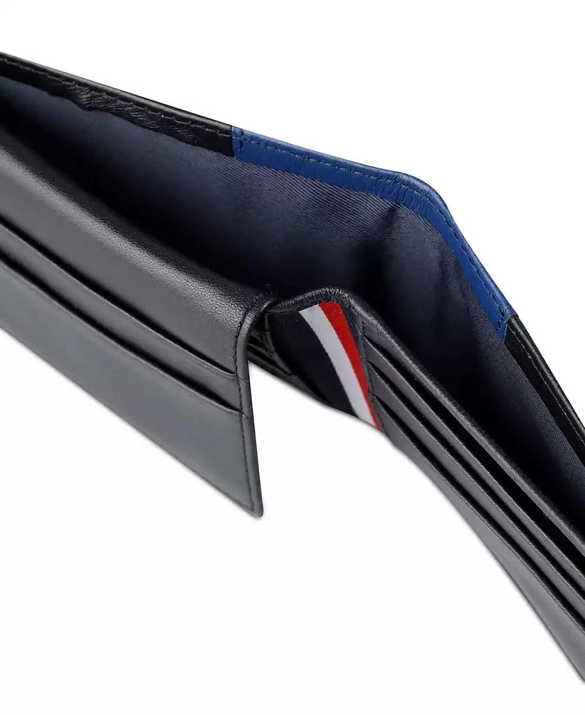 Tommy Hilfiger Men's RFID Pop Color Leather Bifold Wallet 6