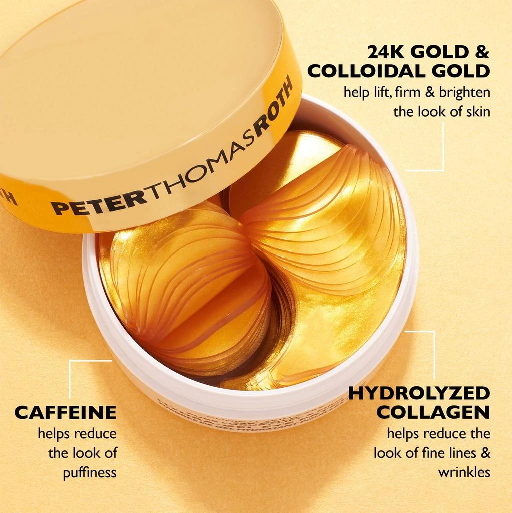 Peter Thomas Roth Peter Thomas Roth 24K Gold Pure Luxury Lift and Firm Hydra-Gel Eye Patches 2