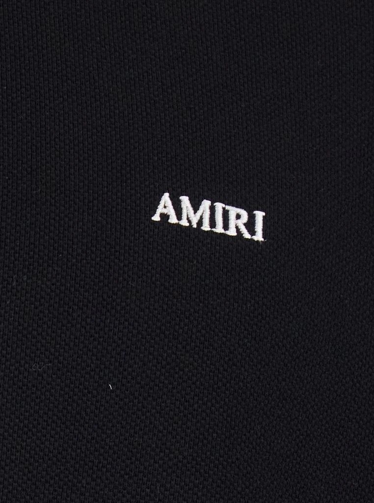 AMIRI Amiri Logo Embroidered Polo Shirt 3