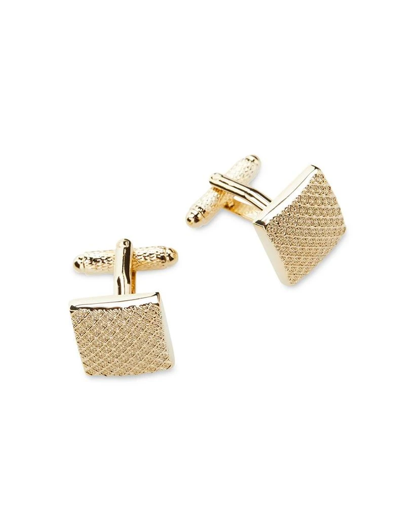 The Men's Store at Bloomingdale's Textured Pattern Square Cufflinks - Exclusive 1