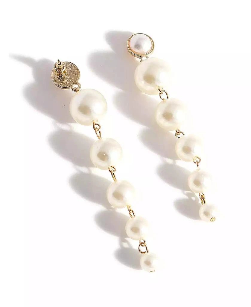 SOHI Women
s Pearl Statement Drop Earrings 3