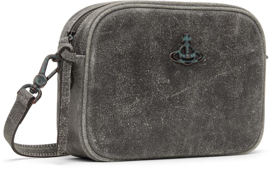 Vivienne Westwood Gray Anna Camera Bag
