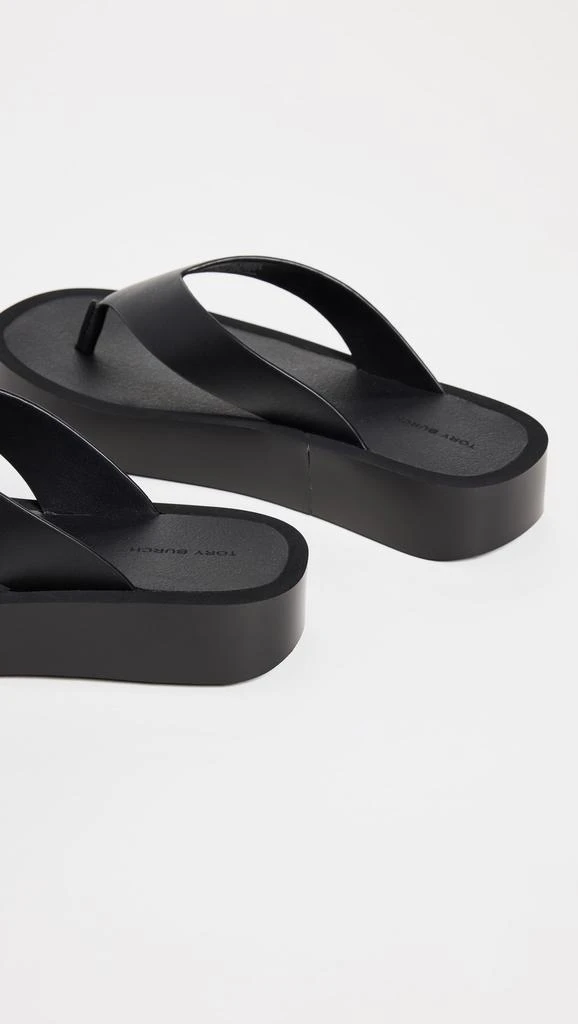 Tory Burch Leather Platform Flip Flops 3