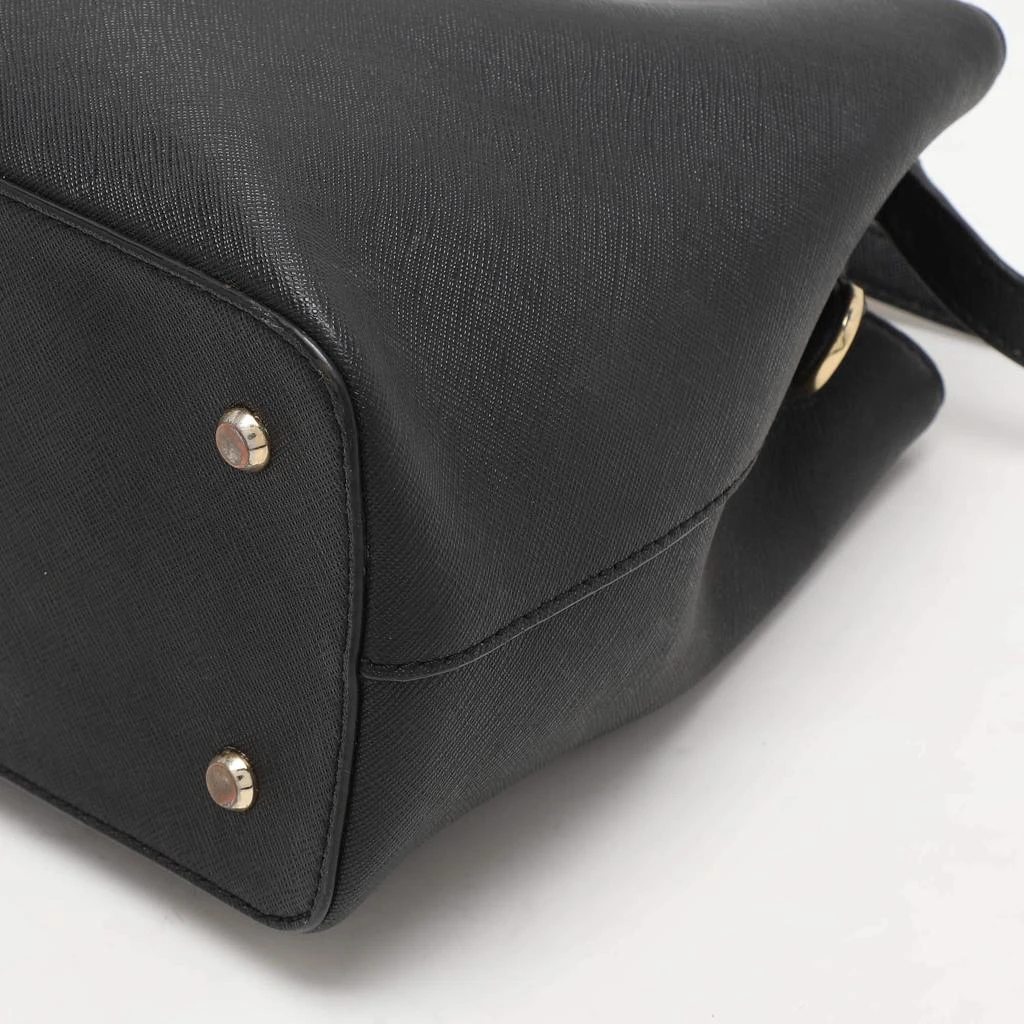 DKNY DKNY Black Saffiano Leather Bryant Park Bucket Bag 19