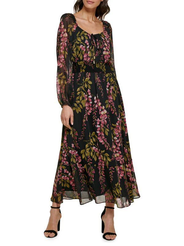 Kensie Floral Maxi Dress 1