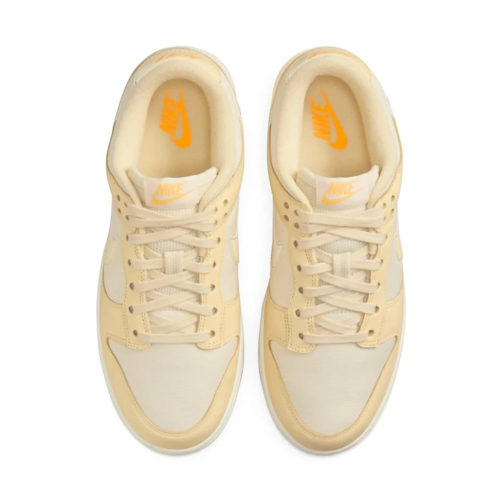 NIKE Women's Dunk Low Sneakers In Muslin Team Gold 5