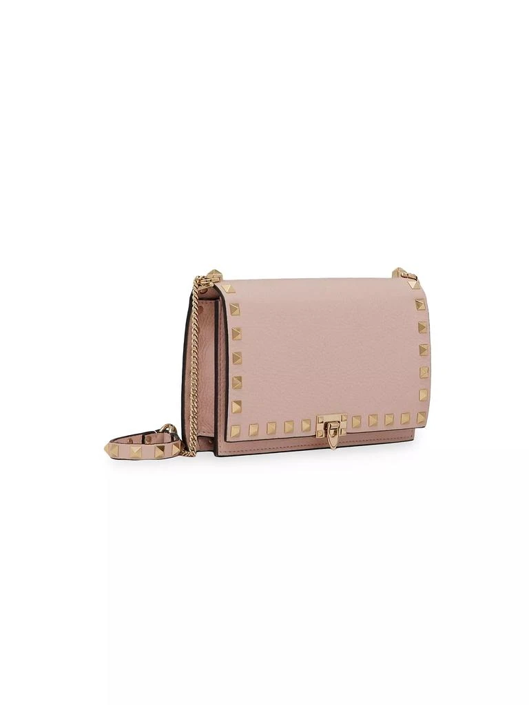 Valentino Grainy Calfskin Pouch With Rockstud Chain 3