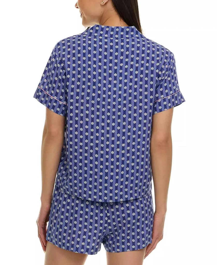 Flora Nikrooz Women's Joselyn Notched-Collar Short Pajama Set 2
