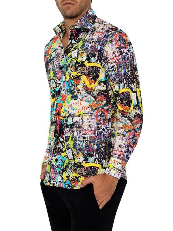 Bertigo Oliver Abstract Sport Shirt 3