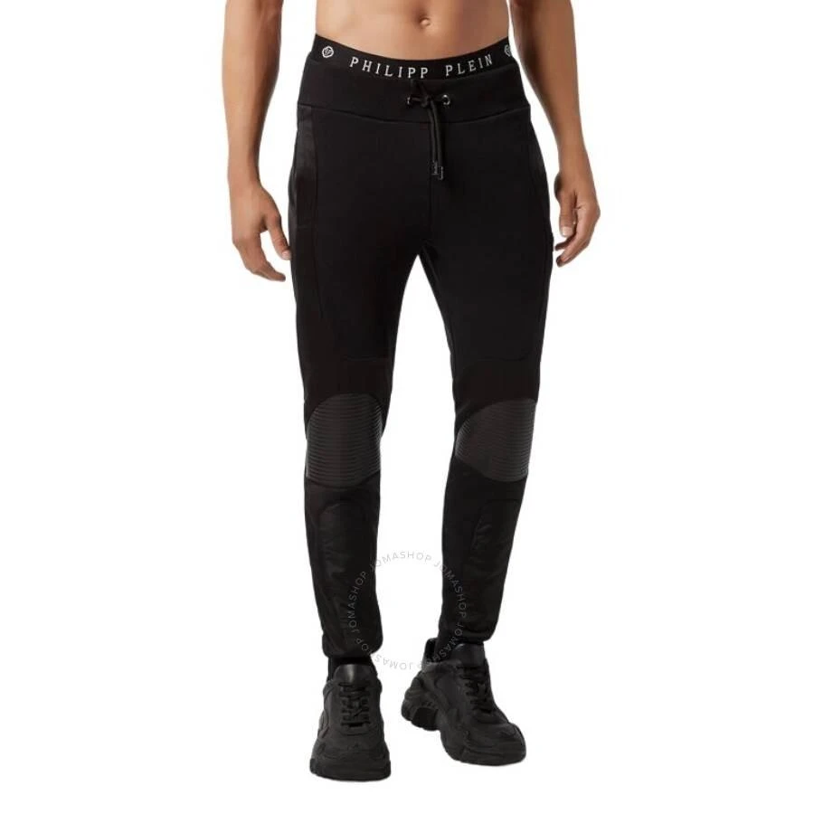 Philipp Plein Black Skull Strass Jogging Trousers 1