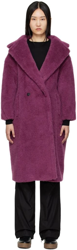 Max Mara Pink Teddy Bear Icon Coat 1