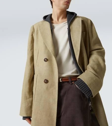 Our Legacy Robe linen and silk overcoat 5