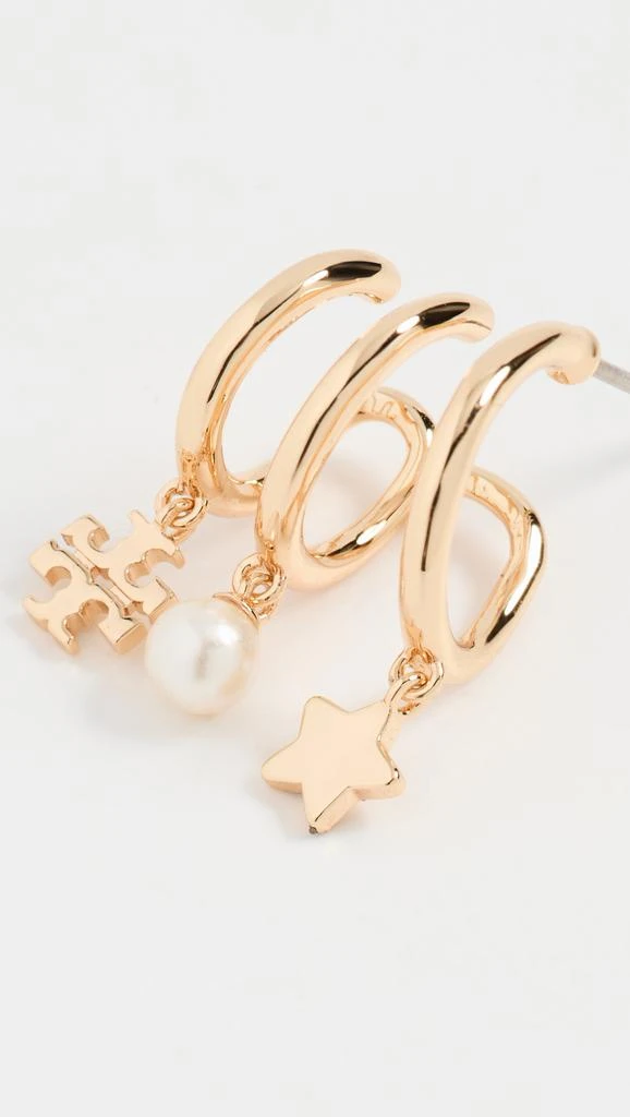 Tory Burch Kira Multi Hoop Earrings 3
