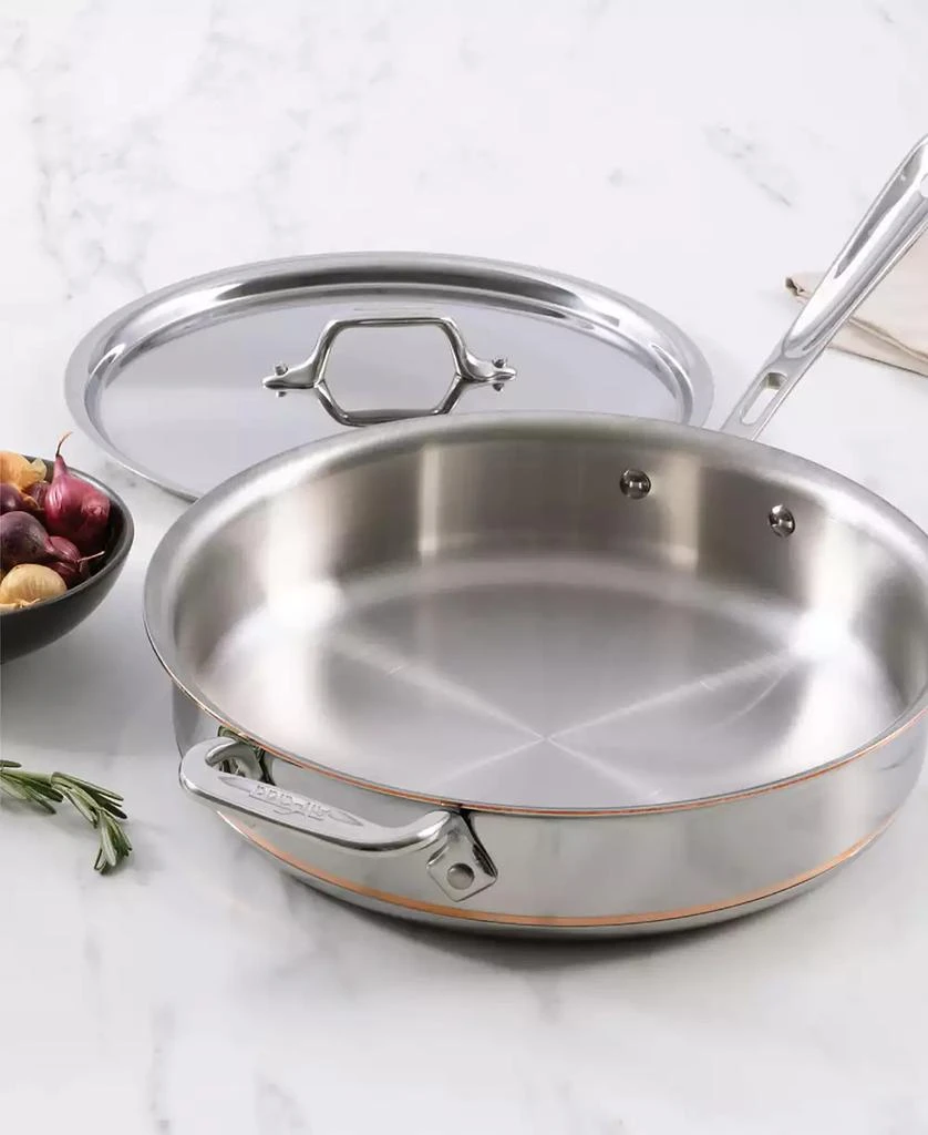 All-Clad Copper-Core 3 Qt. Covered Saute Pan 4