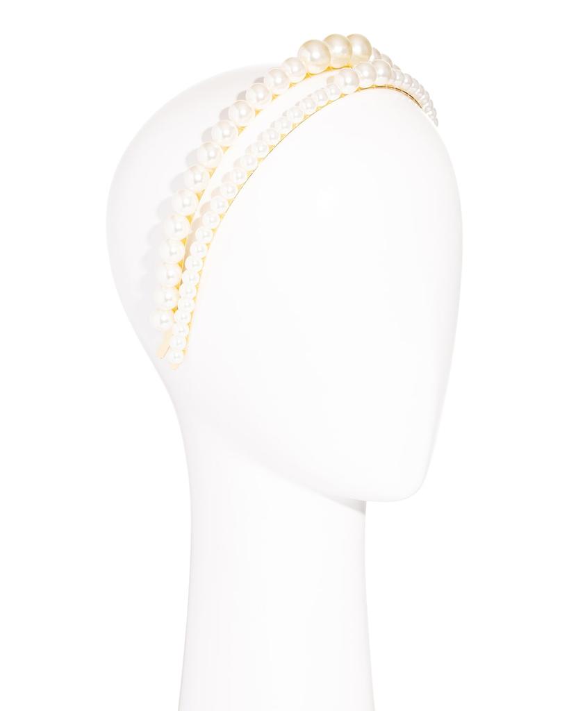 L. Erickson Pearly Headbands, Set of 2